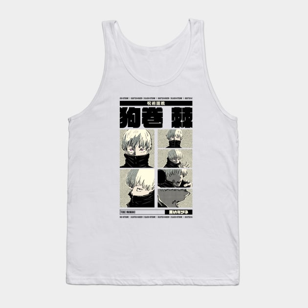 THE BEARER OF THE CURSED SPEECH | VARIANT Tank Top by Black Kitsune Argentina